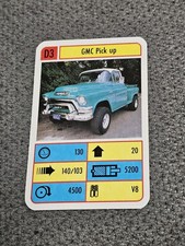GMC Pick Up  - D3  - Einzelkarte - Quartett ( 5A)