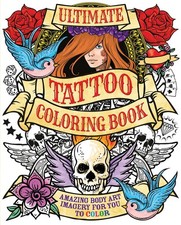 Ultimate Tattoo Coloring Book Chartwell Coloring Books, 17 - paperback Cos...