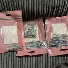 130 x Mixed Sizes Electrical Socket Screws