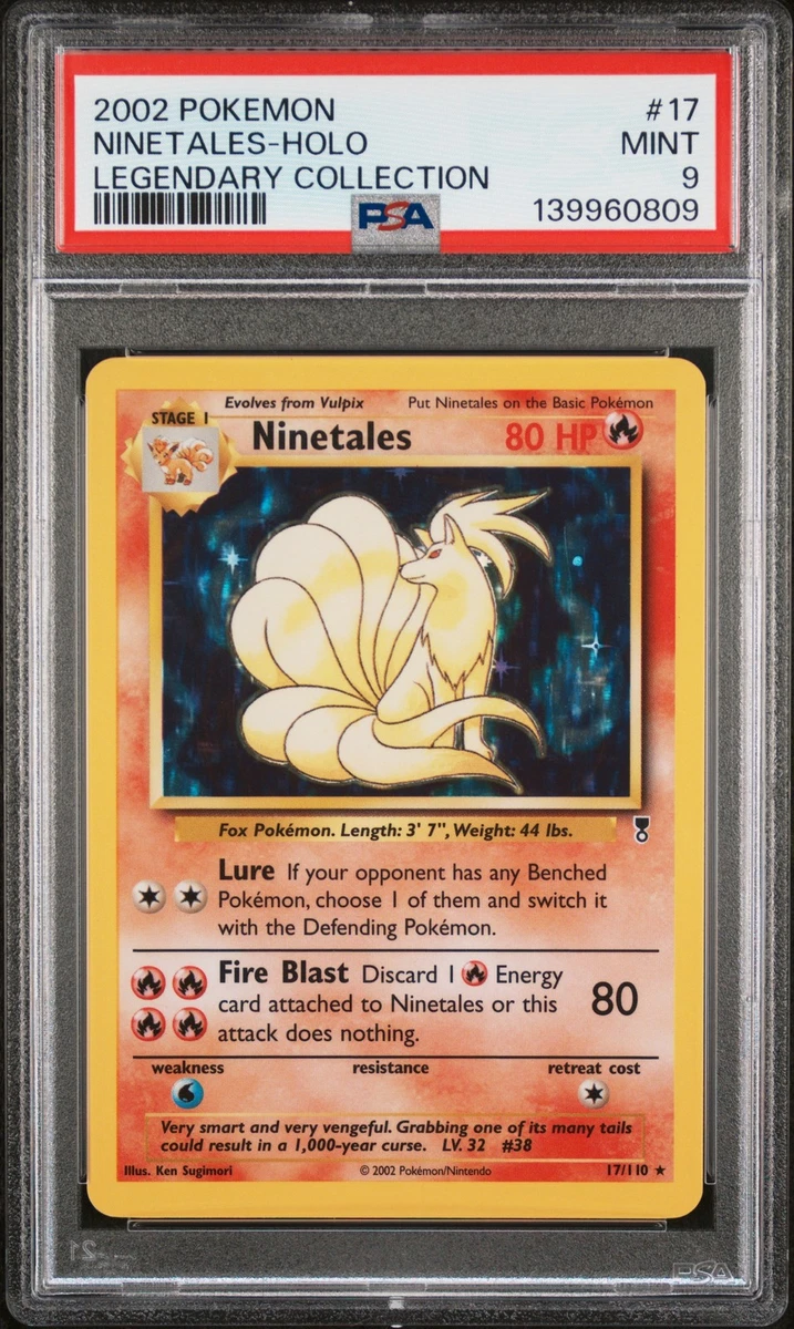 Holo Pokémon TCG Legendary Collection Individual Collectible Card