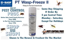 14 oz PT Wasp Freeze II Wasp and Hornet Insecticide Aerosol Can BASF