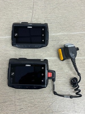 2x Zebra WT6000 Wearable Android Wrist Computer w/ Ring Scanner