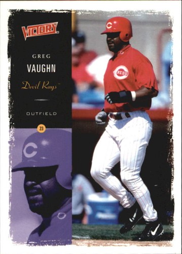 2000 Upper Deck Victory Greg Vaughn #91 card