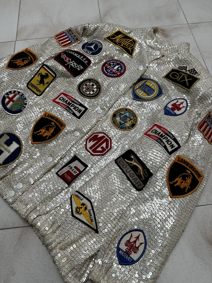 Rare Vintage Jeanette For St. Martin Racing Jacket 1985 Taglia S - Imagen 3 de 4