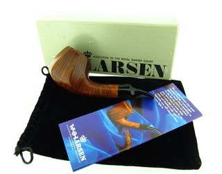 WO LARSEN STRAIGHT GRAIN FACETED PIPE