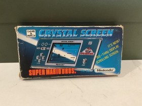1986 Nintendo Game & Watch Crystal Screen YM-801 Super Mario Bros 