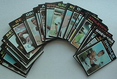 1971 TOPPS CARD SINGLES (1-264) ***80¢ EACH + w/ DISCOUNT ***$2.50 MINIMUM***
