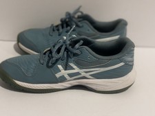 Asics Kids Gel Game Blue Sneakers Size 3.5 Running Walking