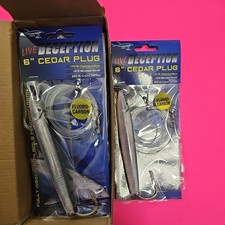 D-T5.  FREE SHIPPING. Tuna Plugs.  Ahi Brand.  Live Deception. 6 Units.