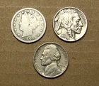 Starter  Collection  Mix Lot of  3 Old  US  Coins   ACTUAL  COINS    90317206-06
