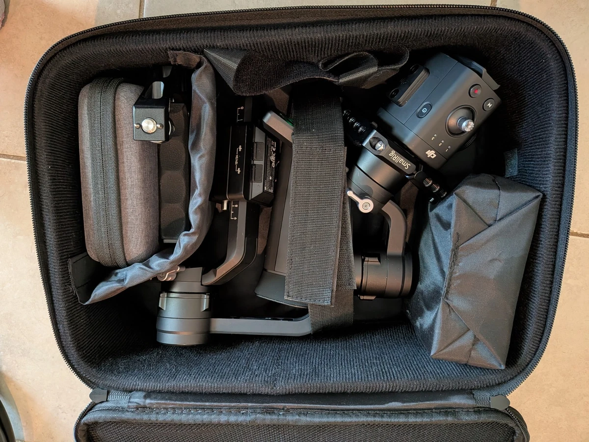 TESTED DJI Ronin-S 3-Axis Camera Gimbal Stabilizer SmallRig Mount Weight Bag Kit