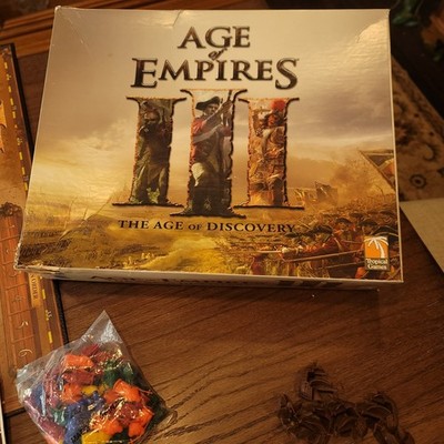 Age of Empires III The Age of Discovery Board Game Ensemble and Microsoft Game