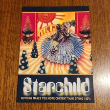 Vintage Starchild Rave Flyer 1997 The Cross Kings Cross London 90s Club House