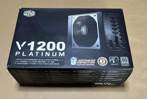Cooler Master V1200 Platinum 1200W Power Supply Atx Psu Fully Modular 80+