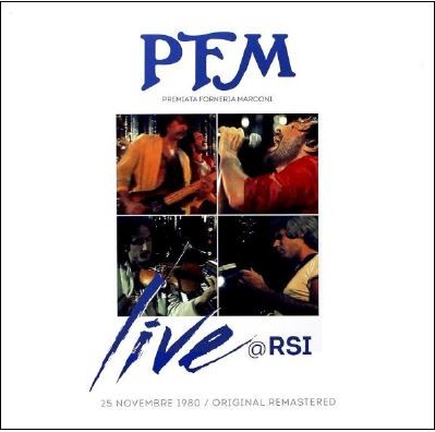 Pfm - Premiata Forneria Marconi - Live@rsi - CD + DVD (Live 1980 - Digipack -...