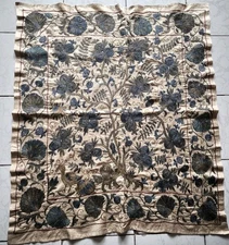 Uzbek Silk suzani handmade embroidery home decor 39"X40" 104x100cm D-16B