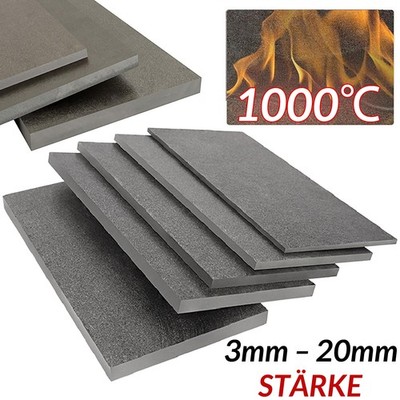 Harz Hitzeschutz Platte 1000  Isolierung Aus Glasfaserplatten Stärke 3mm - 20mm