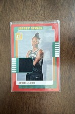 2025 Panini Donruss WNBA - Jersey Series Jewell Loyd #77 Red (MEM)