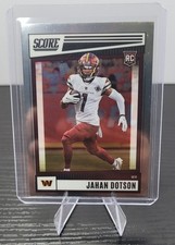 2022 Chronicles Score Premium Jahan Dotson RC SP-381 Commanders