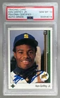 Ken Griffey Jr 1989 Upper Deck #1 On Card Auto PSA DNA 10