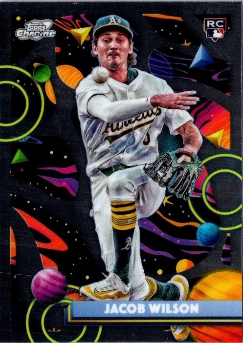 2025 Topps Cosmic Chrome Jacob Wilson RC #139 Athletics MLB Baseball NM