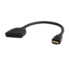 Audio Splitter Cable Cables for Multiple Monitors USB Double Adapter
