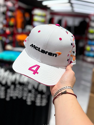 HOT McLaren F1 Lando Norris Miami GP Special Edition White Team