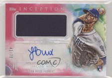2019 Topps Inception Magenta 42/75 Jacob Nix #IAP-JN Patch Auto 8k4