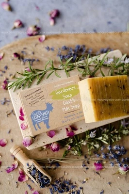 Cyril's Soap Shed Handmade Natural Gardeners Goats Milk Soap