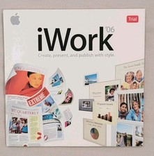 iWork '06 Apple Mac DVD 602-5995-A Trial DVD New