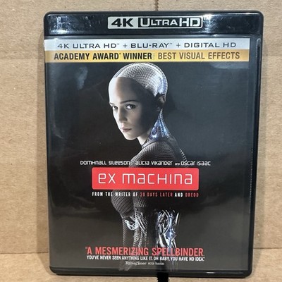 EX Machina 2015 4K Ultra HD Blu-ray, 2-Disc Set