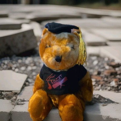 Cornell University Graduation Mink Bear