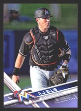 A.J. Ellis Miami Marlins 2017 Topps Update Rainbow #US169