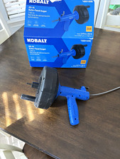 Kobalt Drain Auger Auto-Feed 1/4" x 25 ft Nylon Inner Core 4891698