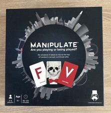 MANIPULATE BOARD GAME - WALRUS VENTURES 2018 - COMPLETE - VGC