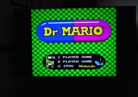 Dr Mario NES 1990 Nintendo Video Game Cartridge Tested Authentic Vintage #21-A