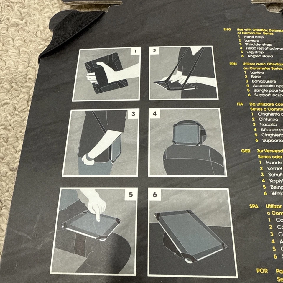 OTTERBOX Utility Series The Latch Case For iPad with Accessory Bag Brand New - Image 3 of 4