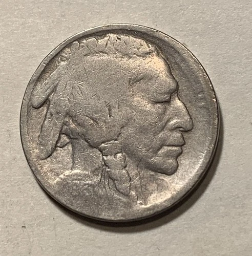 1913-S Buffalo Nickel Type 2 – Key Date – Treated Date- C00229