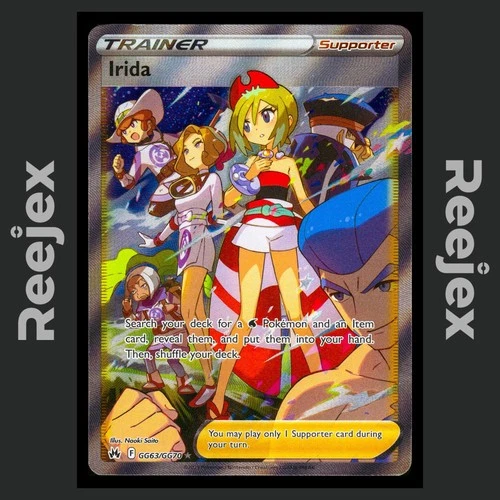 Irida - GG63/GG70 - Ultra Rare - Crown Zenith Galarian Gallery - Pokemon - NM/M