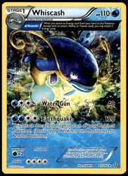 Whiscash 41/160 XY Primal Clash Rare Pokemon Card