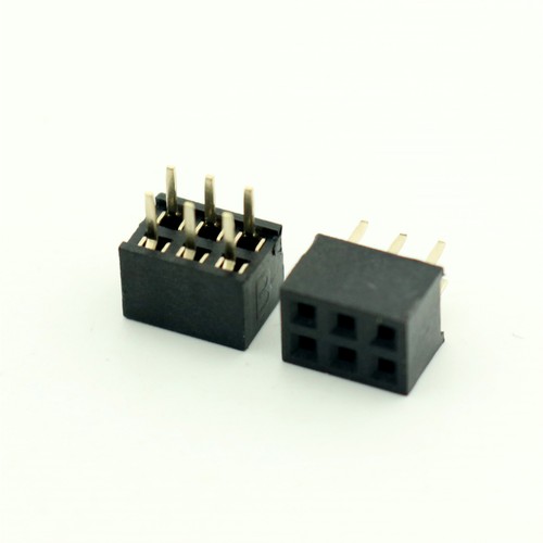 10pcs 2.0mm 2mm Pitch 2x3 Pin 6 Pin Female Double Row Pin Header Strip PH:8.5mm - Picture 5 of 5