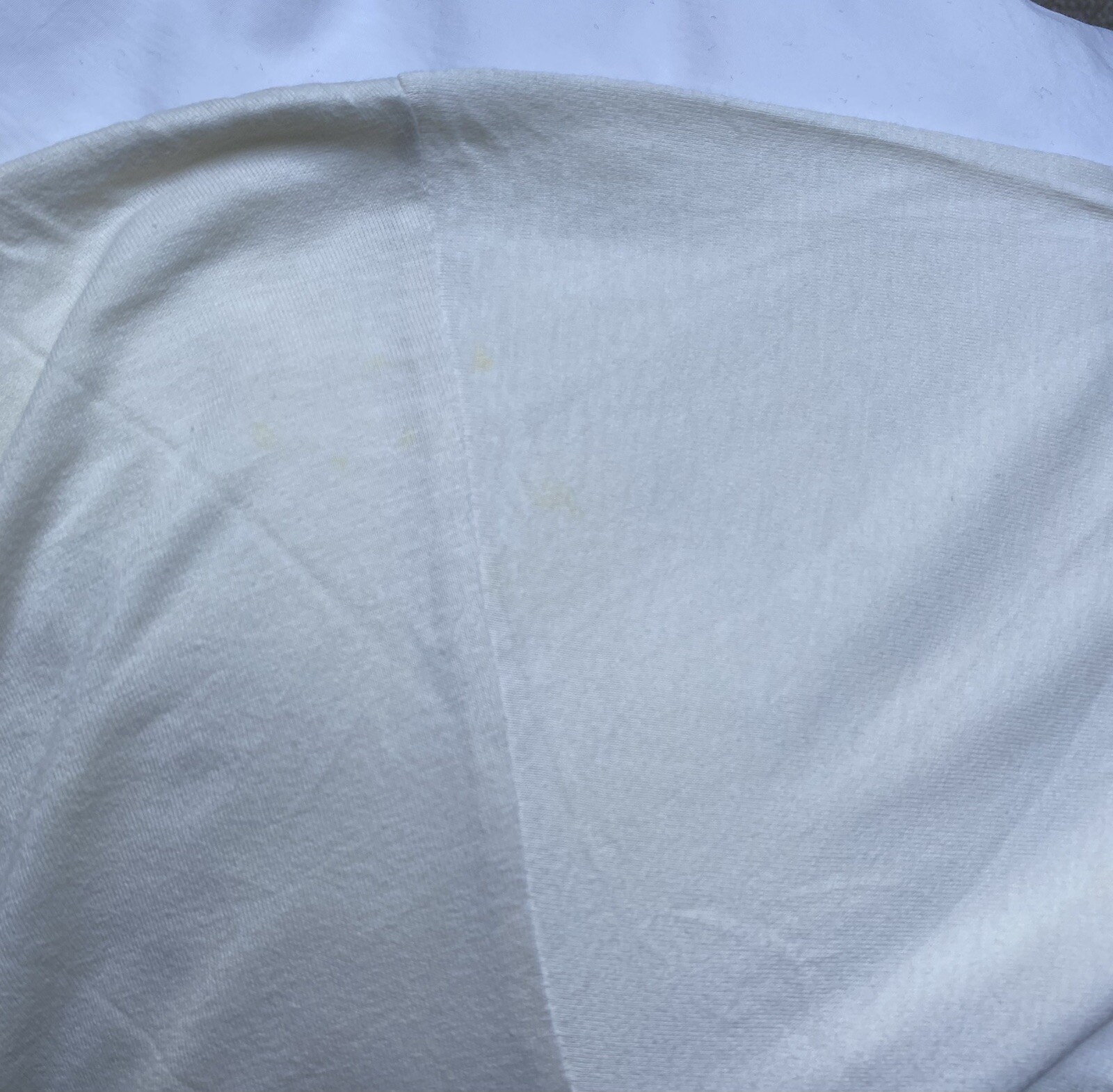 Polo Vintage Yves Saint Laurent Pour Homme Avorio taglia L XL in perfette condizioni