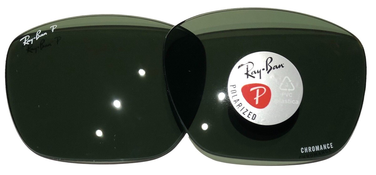 Ray Ban RB3686 Chromance Polarized Dark Green Replacement Lenses