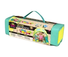 SunSmart Kiddie Indoor/Outdoor Activity Play Set, Portable Toy Playset, 8 Toys