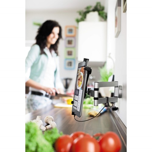 Hama Universal Tablet Wandhalterung Wandhalter Halterung 7 8 10 11 Zoll drehbar - Bild 10 von 14