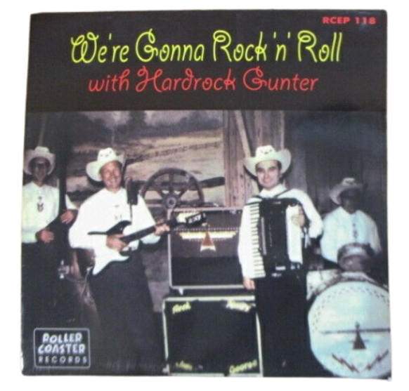 We're Gonna Rock'n'roll With Hard Rock Gunter 45 EP Vinyl **NEW**