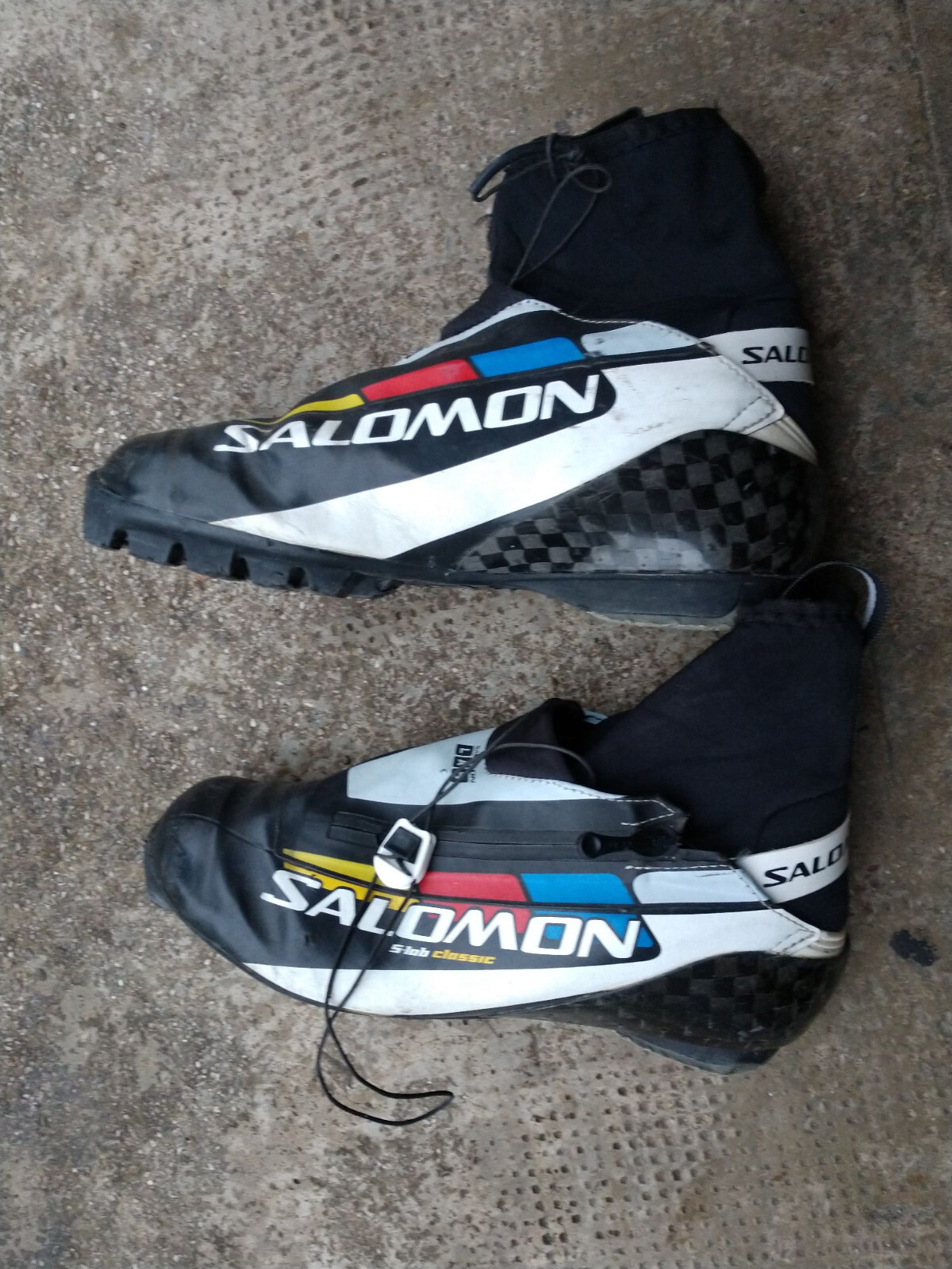 Scarpe da sci di fondo Salomon SLab Carbon 41 26 cm sci di fondo scarpe da sci SNS Pilot