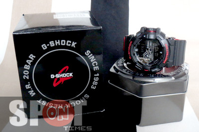 Casio G-Shock Black Red Series Men's Watch GA-400HR-1 | eBay