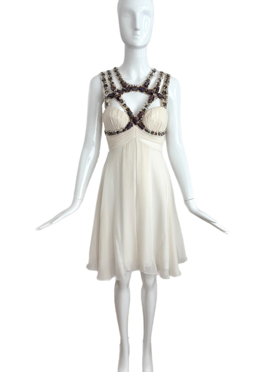 ivory bustier dress Ivory Floral Bustier Midi Dress for Women