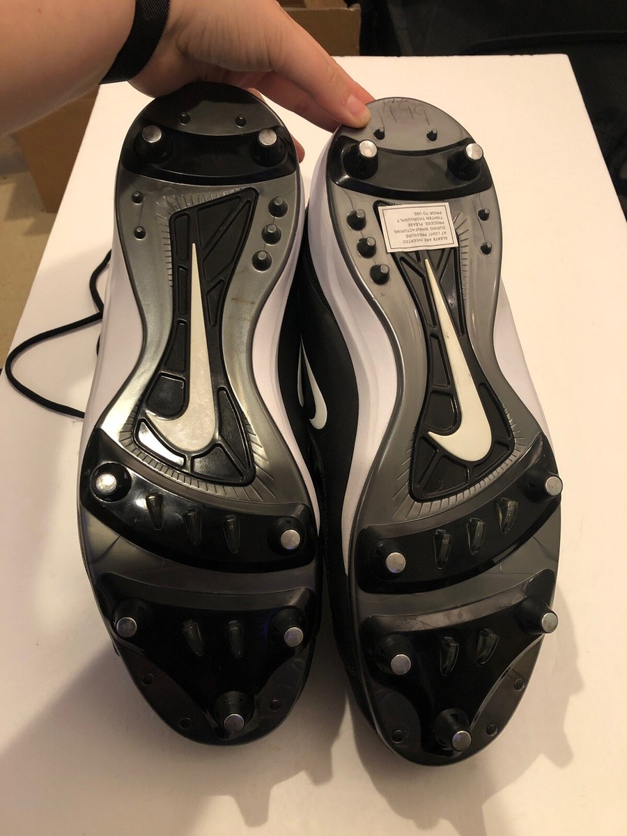 Nike Air Zoom Boss D Football Cleats Size 16 US Black/white 